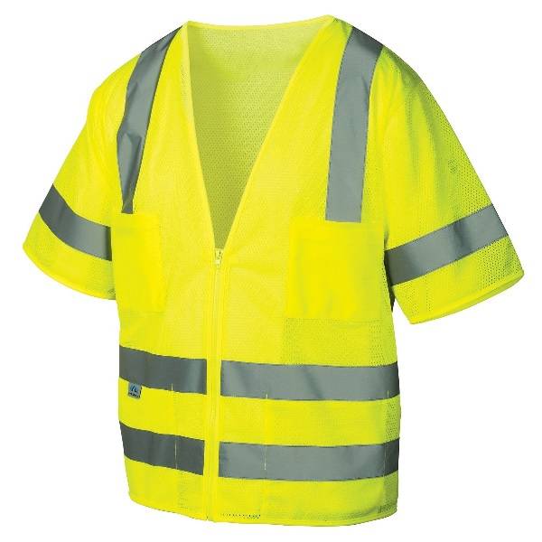 Type R - Class 3 Hi-Vis Lime Safety Vest